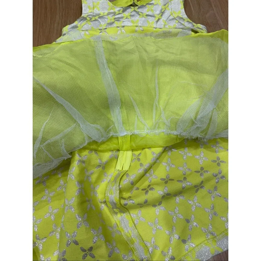NWT Little Angels by Us Angels Brocade Social Dress Size 6 - Picture 4 of 4